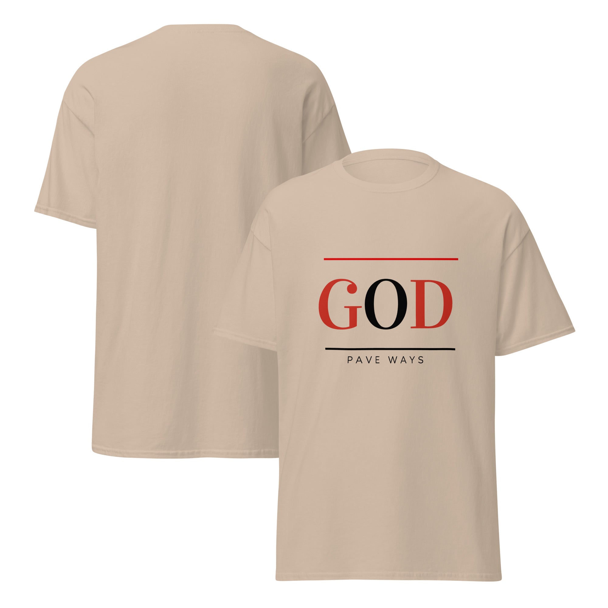 Unisex God Pave Ways Tee