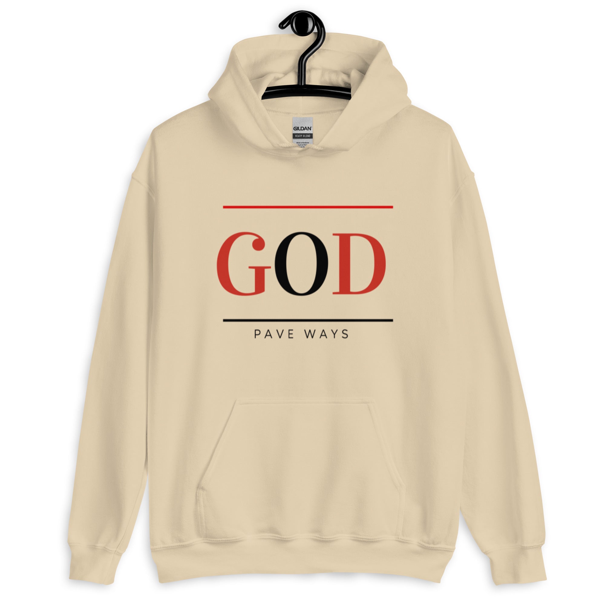 Unisex God Pave Ways Hoodie
